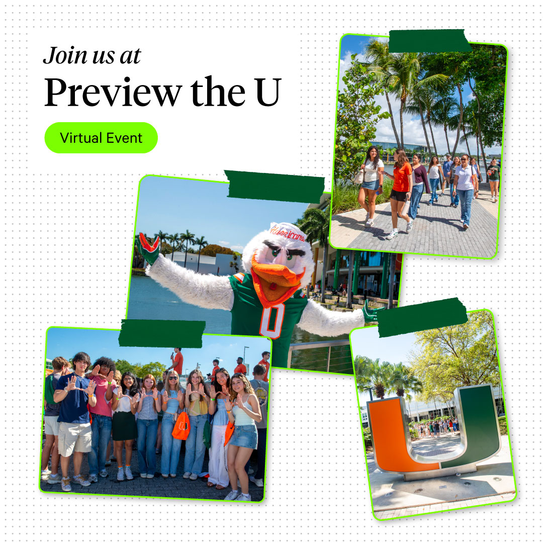 Preview the U Virtual Event